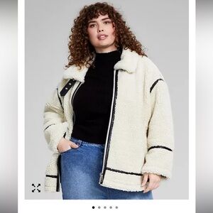 And now this Sherpa jacket